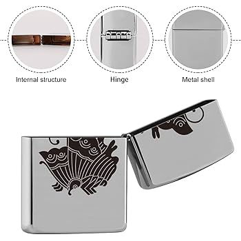 Amazon.co.jp: ジッポライター兼用ケース 家紋 揚羽蝶紋 ZIPPO