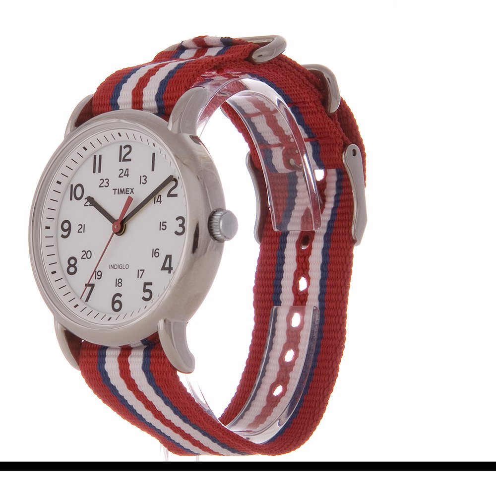 Timex - Reloj unisex de cuarzo con pantalla analógica y correa de nailon