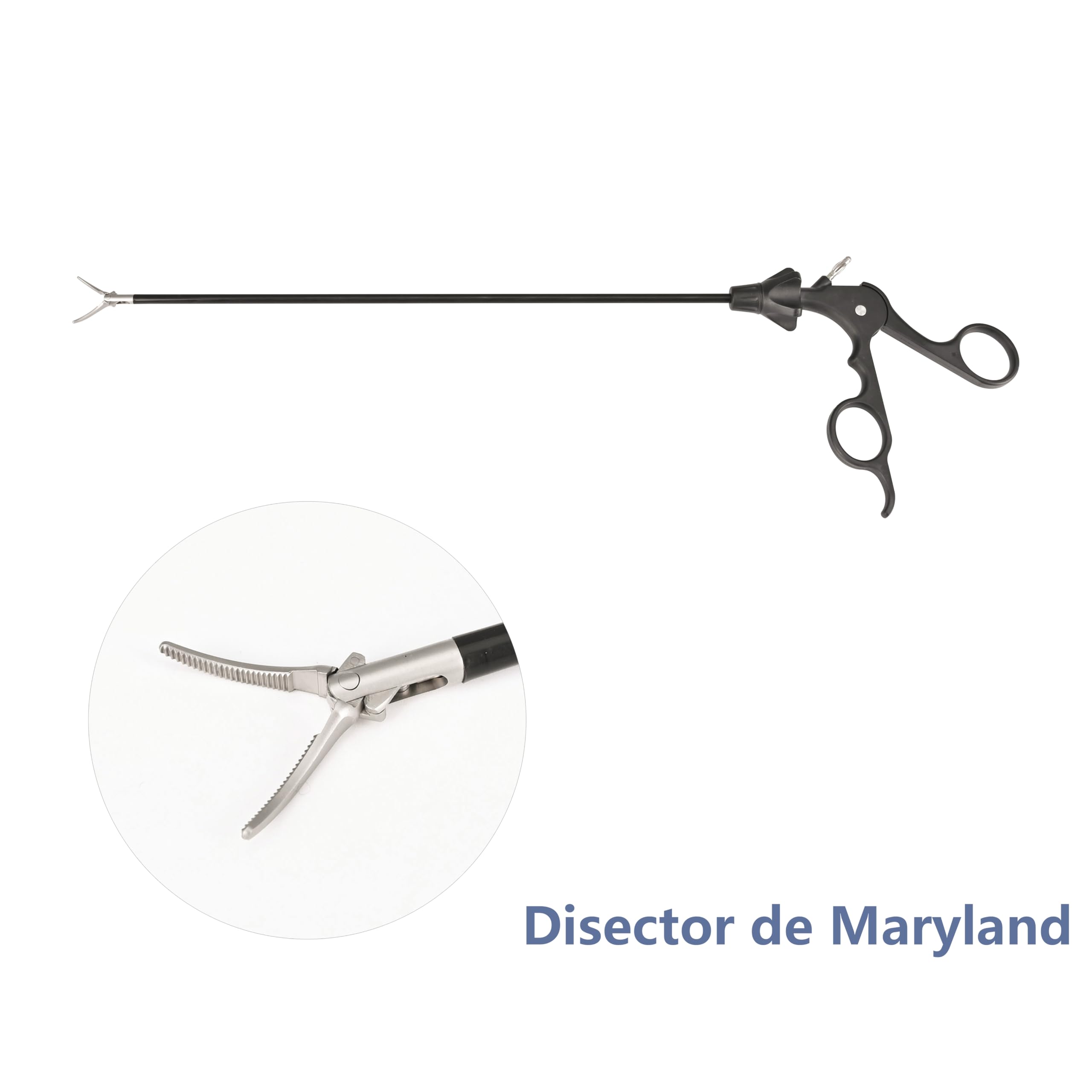 Pinze laparoscopiche Endotrainer Grasper Maryland Forbici porta aghi laparoscopico per allenamento endotrainer (4 pezzi) (tipo A) (tipo Gun)