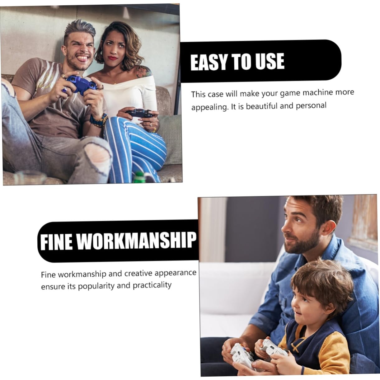 Mikikit 3stücke Silicone Game Console Cover Für Rutschfeste Stoßdämpfende Schutzhülle Mit Perfektem Sitz Und Zugang Zu Funktionen Für Gaming-enthusiasten