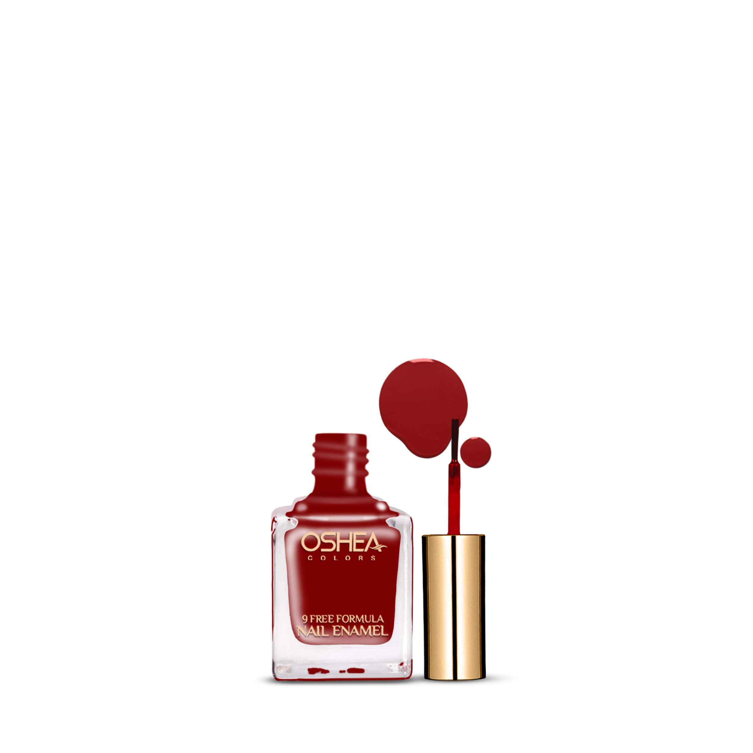Oshea Herbals Nail Enamel DINE RED-88 10ml-image-33