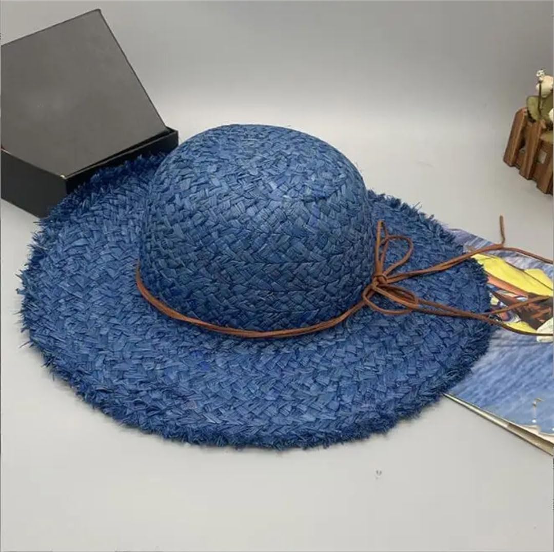 Beach Hat Face Trimming Straw Hat