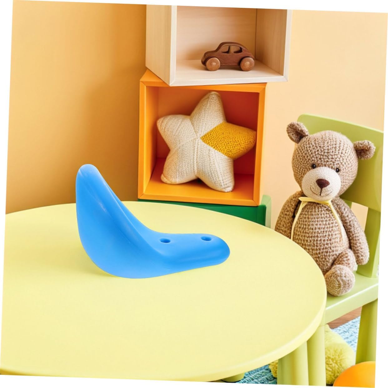 VANZACK 2pcs Seesaw Seat Cushion Swing Replacement Seat Pad for Boys and Girls Parks Outdoor Fitness Pad Playground Seesaw Parts Weather Resistant Design