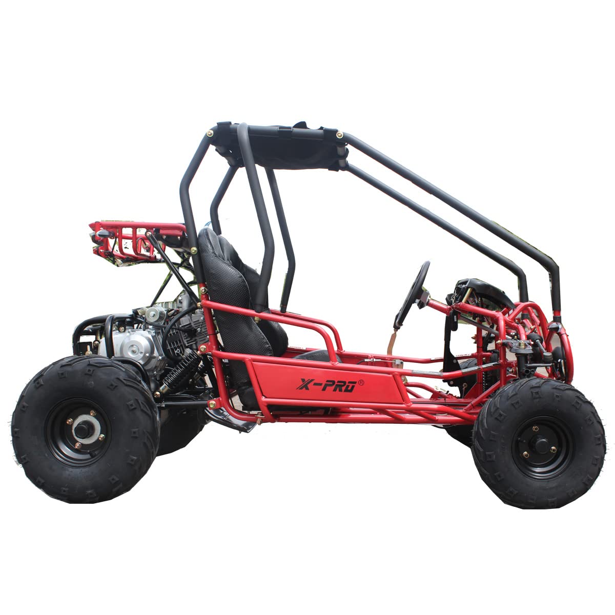 XPro 125cc Kids Go Kart with Automatic Transmission w/Reverse! (Red