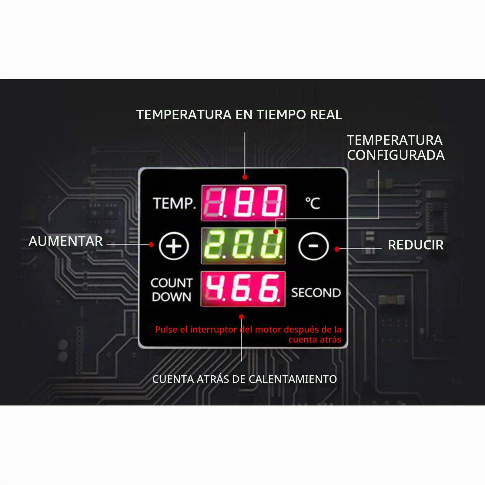 Prensa de Aceite Eléctrica, 610W Prensa Aceite, Máquina Automática Prensado Aceite Hogar Dos Modos Frío y En Caliente, Máquina de Prensar Eléctrica Equipado con Termostato