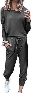 Jogger Sets for Women - 2 Piece Lounge Sets with Matching Sweatshirts