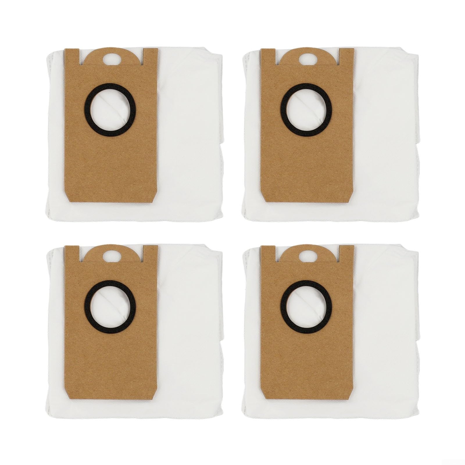 Feegow Bolsas de vacío para Conga 7490 7290 para Eternal para Genesis, bolsas de polvo de tela no tejida de repuesto ForX-Treme para aspiradoras robot Genesis (4 piezas)