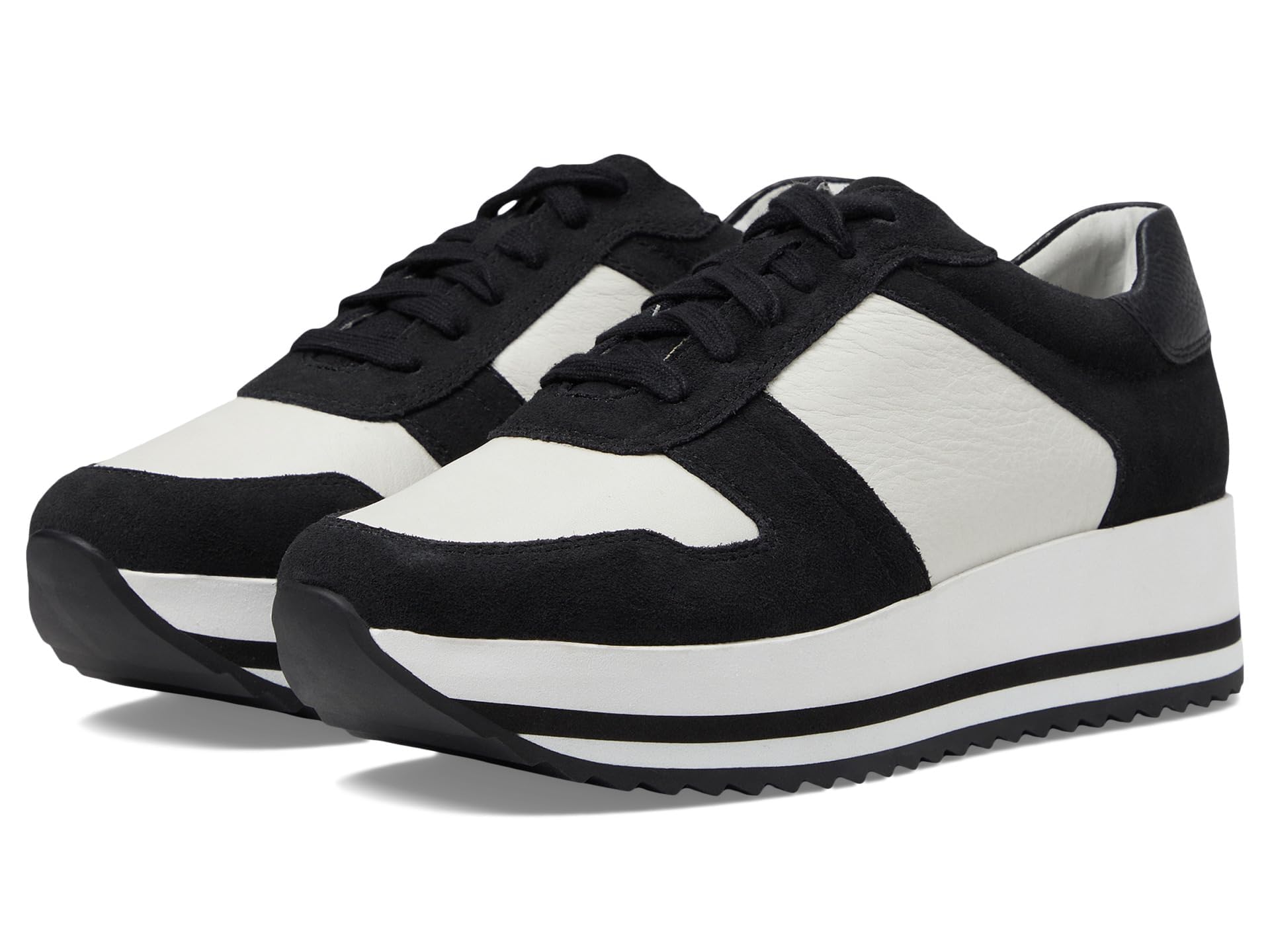 Johnston & Murphy Gracie Color-Block - Plataforma con cordones para mujer