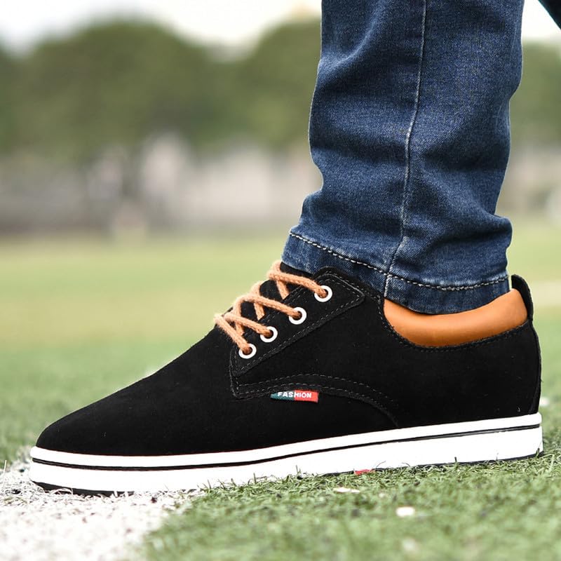Men Elevator Sneakers Invisible Height Increasing 2.4 Inches Taller Elevator Sports Women Mesh Breathable Outdoor Lace up Fashion Shoes3