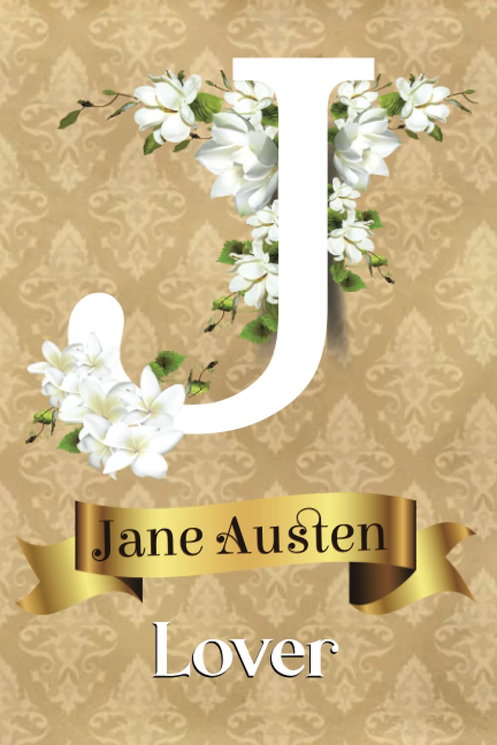 Jane Austen lover notebook: Journal with lined decorated pages with cuttable stickers
