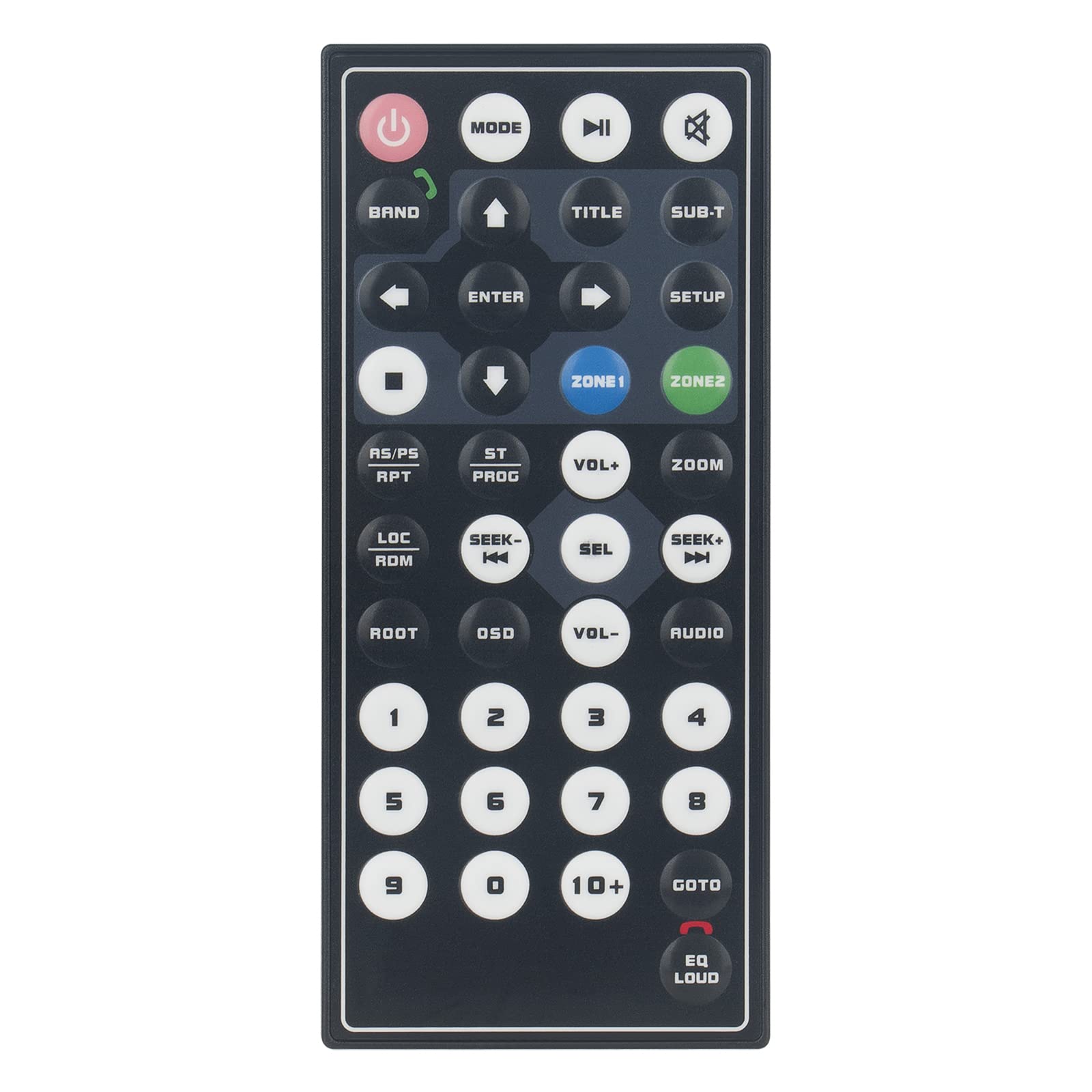 PERFASCINReplace Infrared IR Remote Control Fit for Dual Axxera Multimedia DVD Receiver AXV150BT