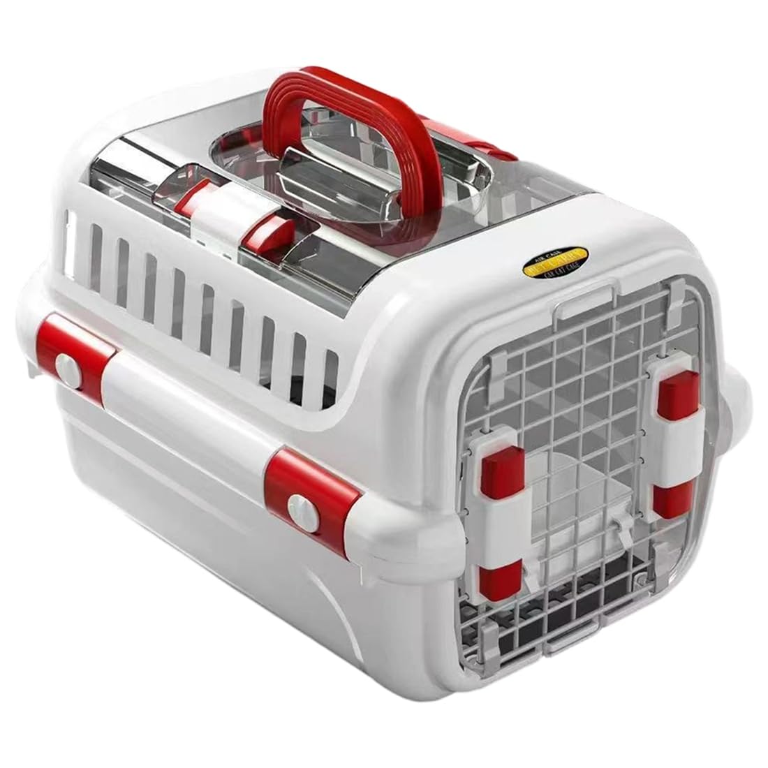 Transportín para Gatos Aprobado por Aerolíneas, Portátil y Apto para Viajes, Ideal para Exteriores, para Coche y Uso Doméstico.