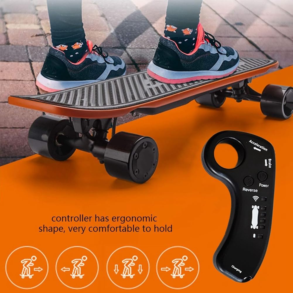 Elektryczna deskorolka 4 koła Longboard ESC zestaw 10S 36V pojedynczy napęd sterowanie płyta główna z pilotem do DIY deskorolka