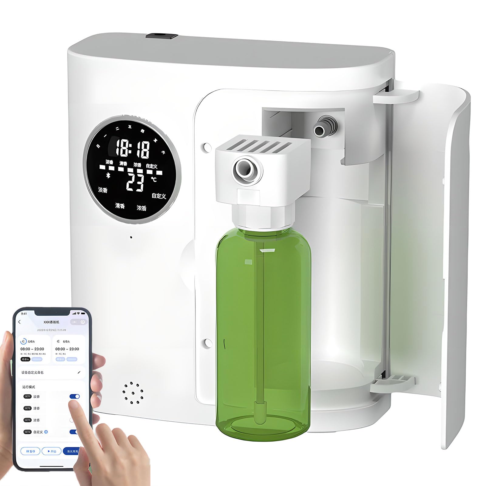 Diffuseur d'huile essentielle pour hôtel et maison connecté 160ml sans eau