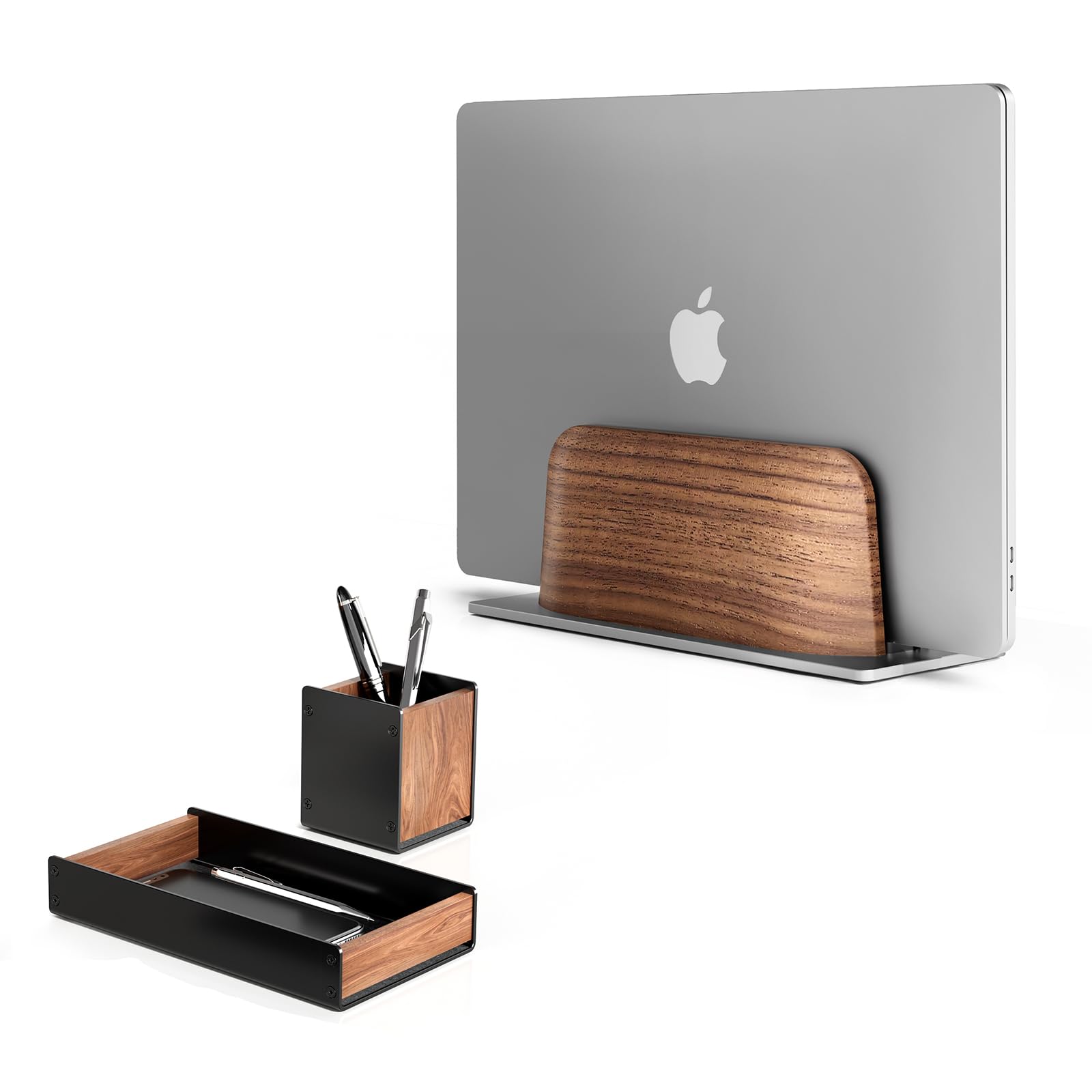 Amazon.com: UPERGO Vertical Laptop Stand, Desk Draw Organizer and Pen ...