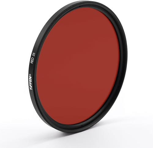 Tiffen 58mm 25 Filter (Red) | Contrast Control, Tonal Corrections and Sky Effects