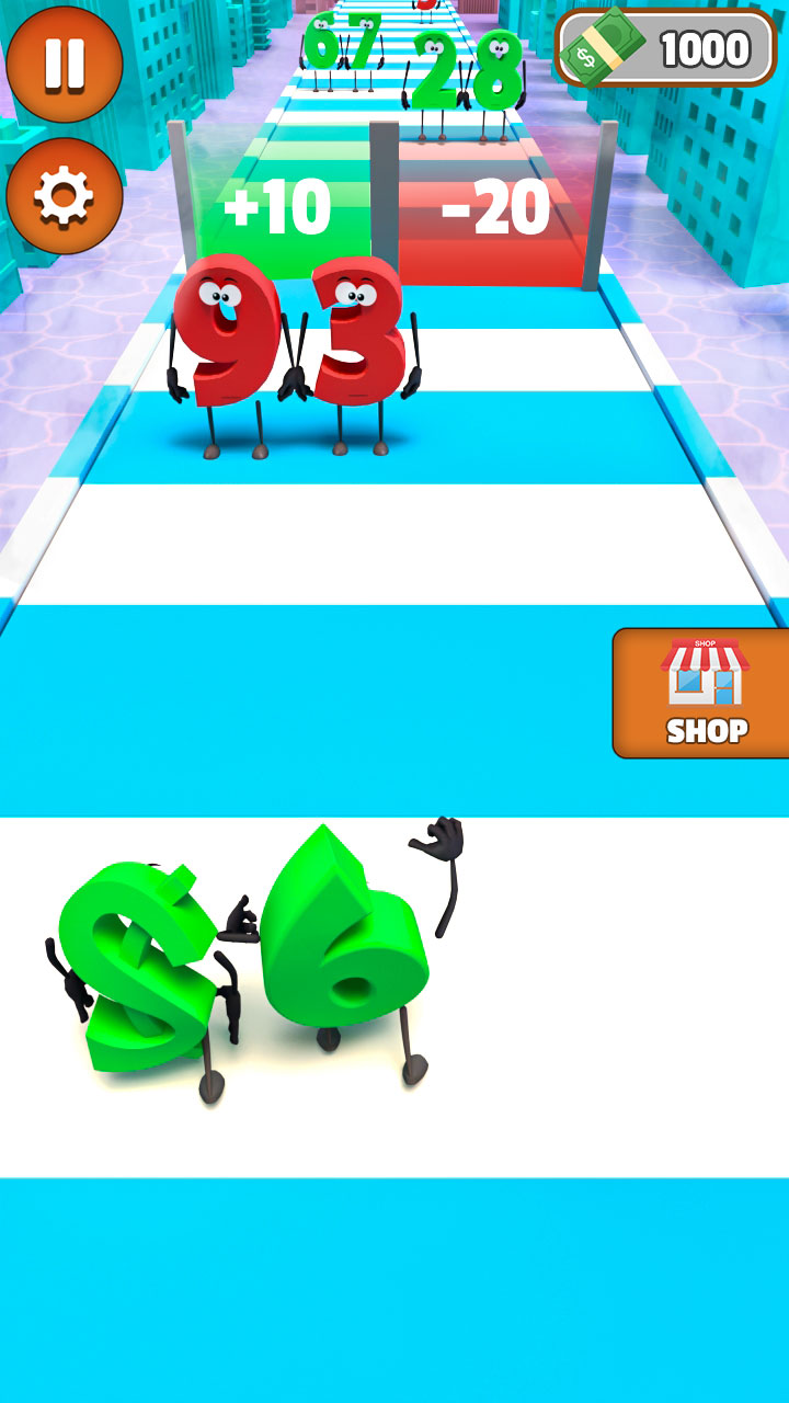 Number Shooter Run and Merge - Digit Master 3D - App on Amazon Appstore