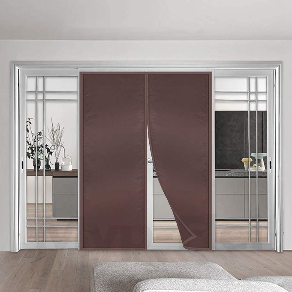 Moustiquaire Porte Magnétique 120x215 Cm,Rideau Moustiquaire Porte