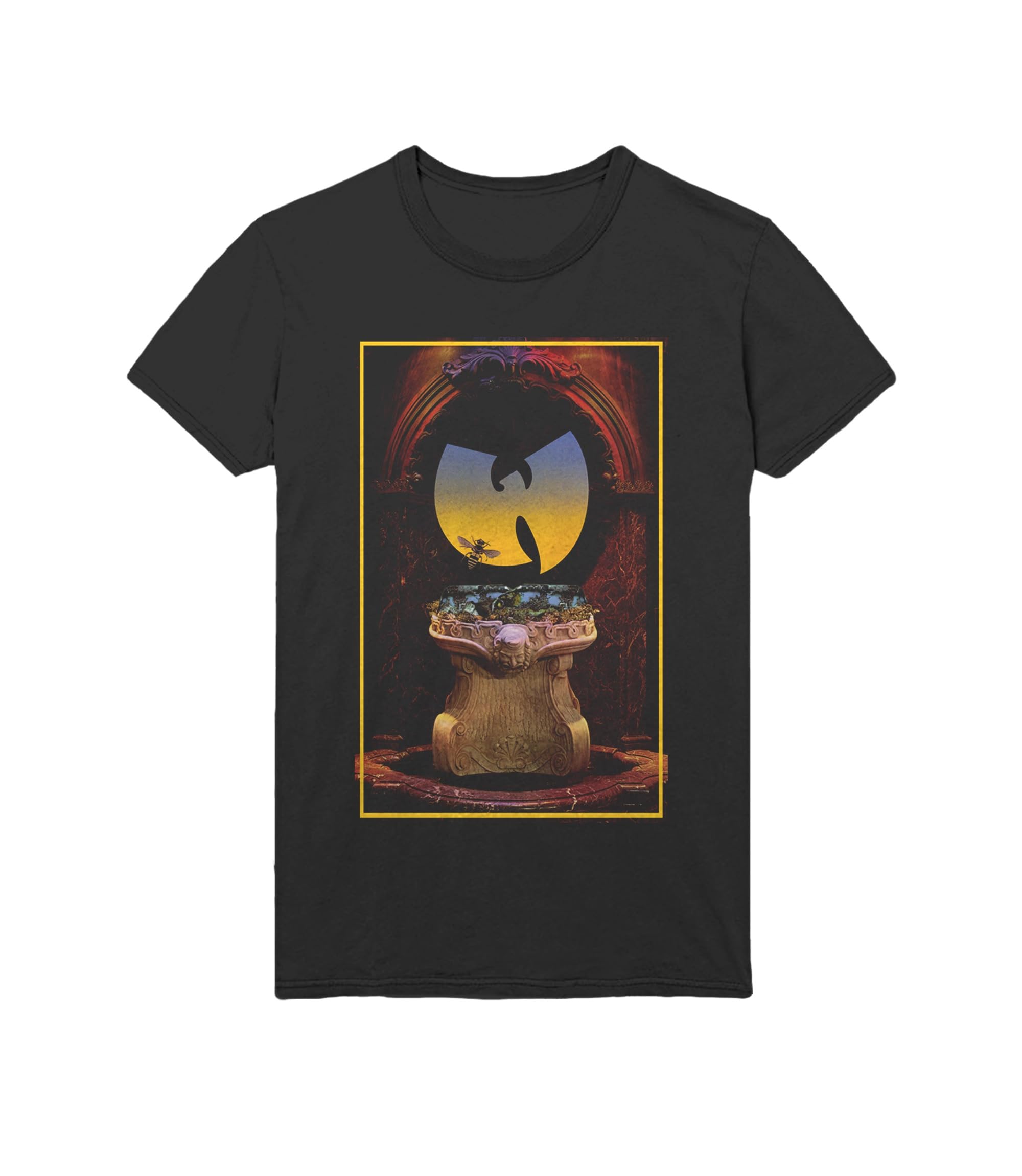 Wu-Tang ClanUnisex-Adult Wu-Tang Official Merch Bee with Bat Logo Tee