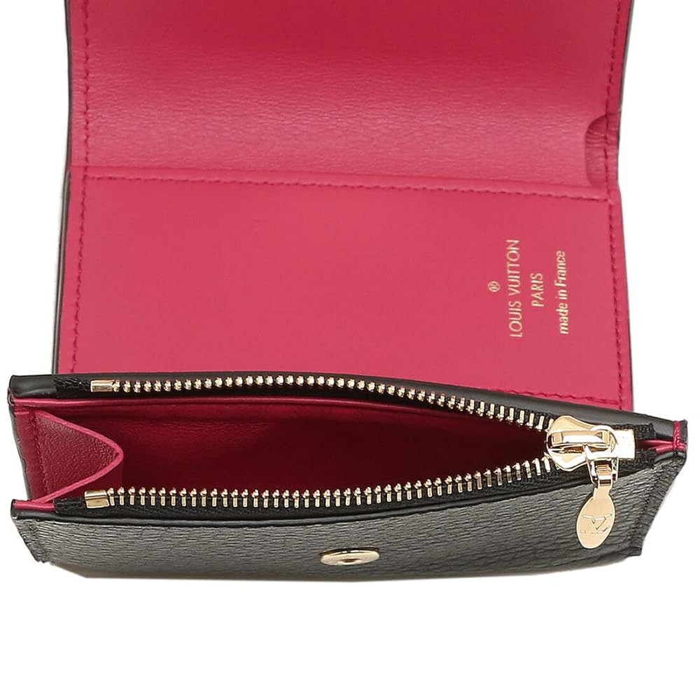 ルイヴィトン ポルトフォイユ カプシーヌ XS 折り財布 ブラックピンク