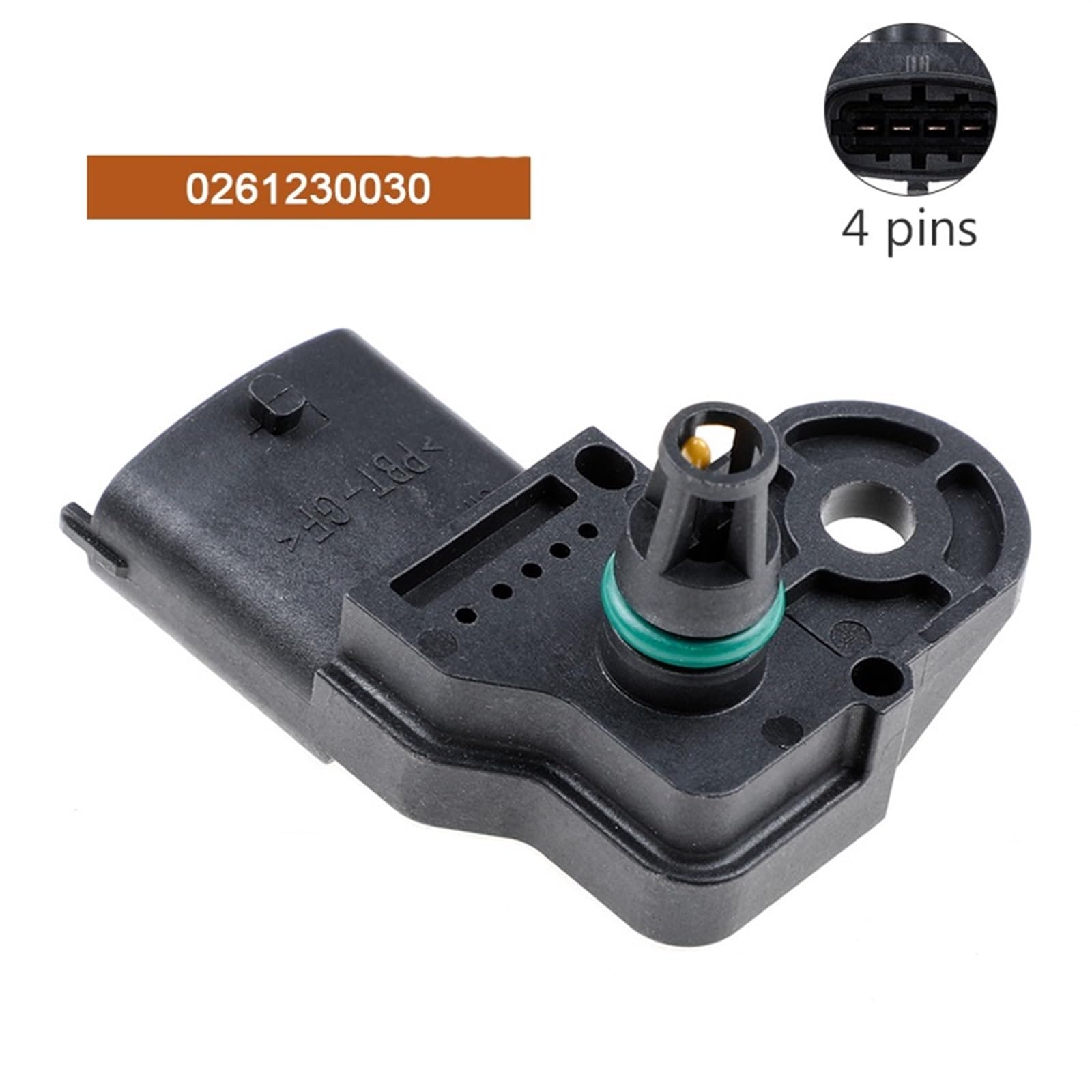 Capteur MAP Fiat 500 1.2/1.4 2007-2014 - Référence 0261230030 - Compatible 46553045, 77364869, 55209037 - 10