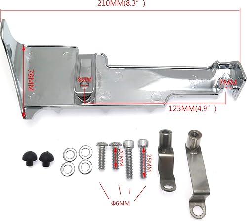 Miniatura 2 de HTTMT - Cubierta base cromada del cilindro trasero para los modelos Harley Davidson Touring 2009-2016 PN MT441-003-CD