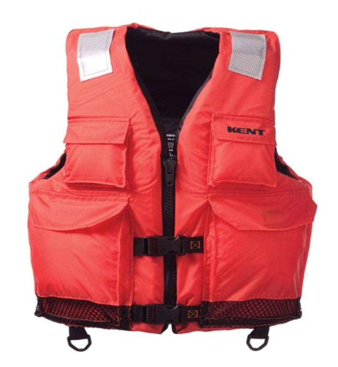Absolute Outdoor Kent Elite Dual Size Commercial Life Vest - Persons Over 90-Pounds