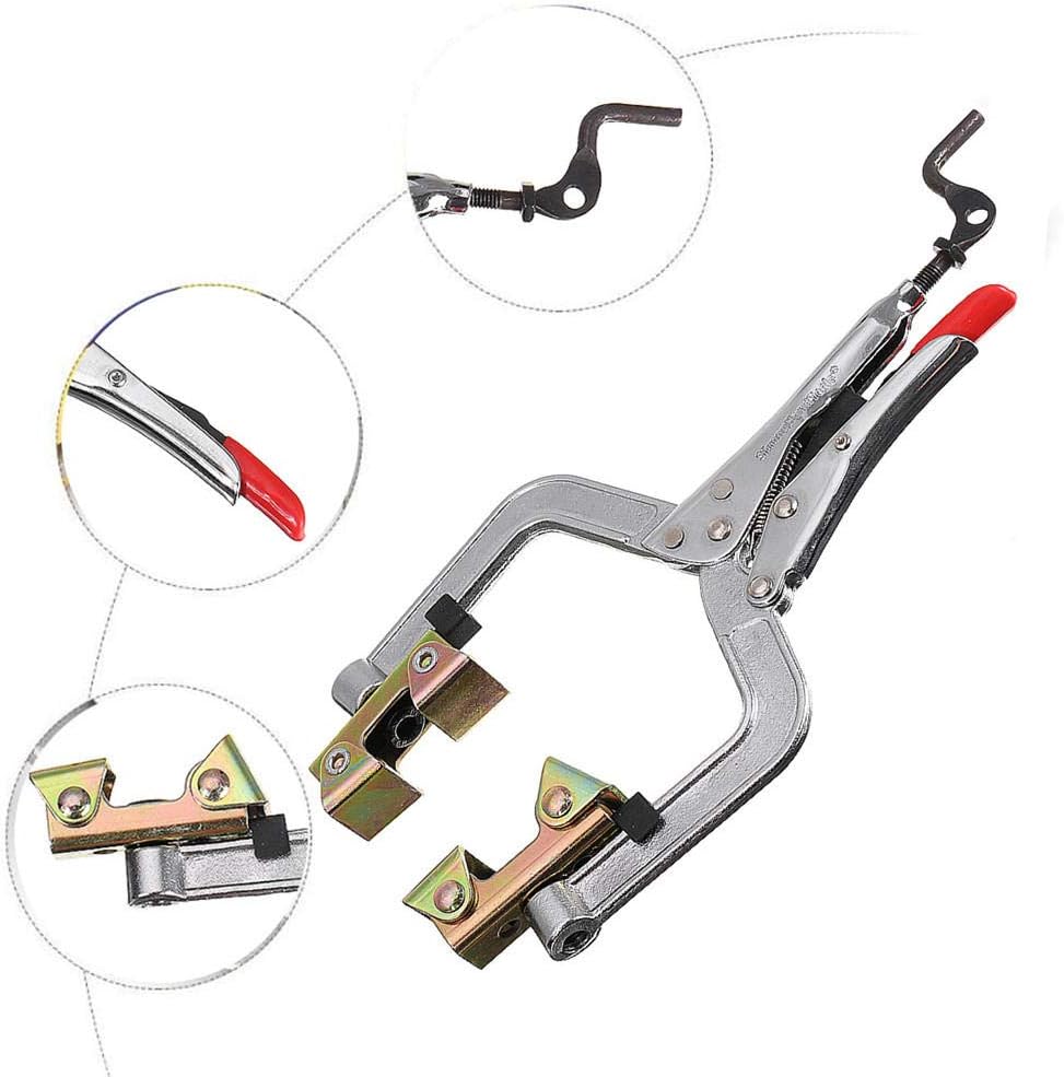 PG634V 245mm Woodworking Clamp Holding Clamping Welding Adjustable Square Locking Pliers Repair Tool