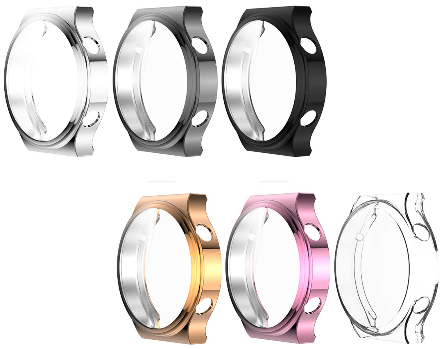 Screen Protector Case Compatible with Huawei Watch GT 2 Pro 2020, TenCloud Covers Scratched Resistant Full Protective Cover for Watch GT 2 Pro (6Colors)