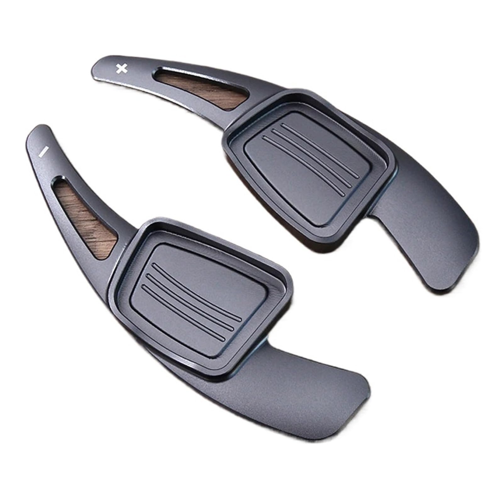 Xxiucj Grey Car Paddle Shifter Extensions For A3 For S3 For A5 For S5 For A4 For S4 For B9 For Q7 2016-2017 Car Steering Wheel Shift Paddle Shifter(Grey)