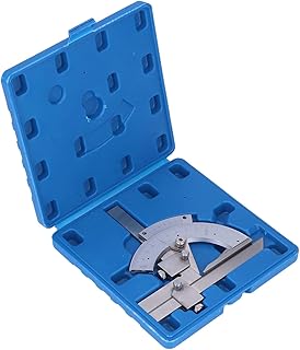Vernier Bevel Protractor 0-320Â° Angle Finder Universal DIY with Roller Knob for Construction Woodworking for Carpenters (#2)