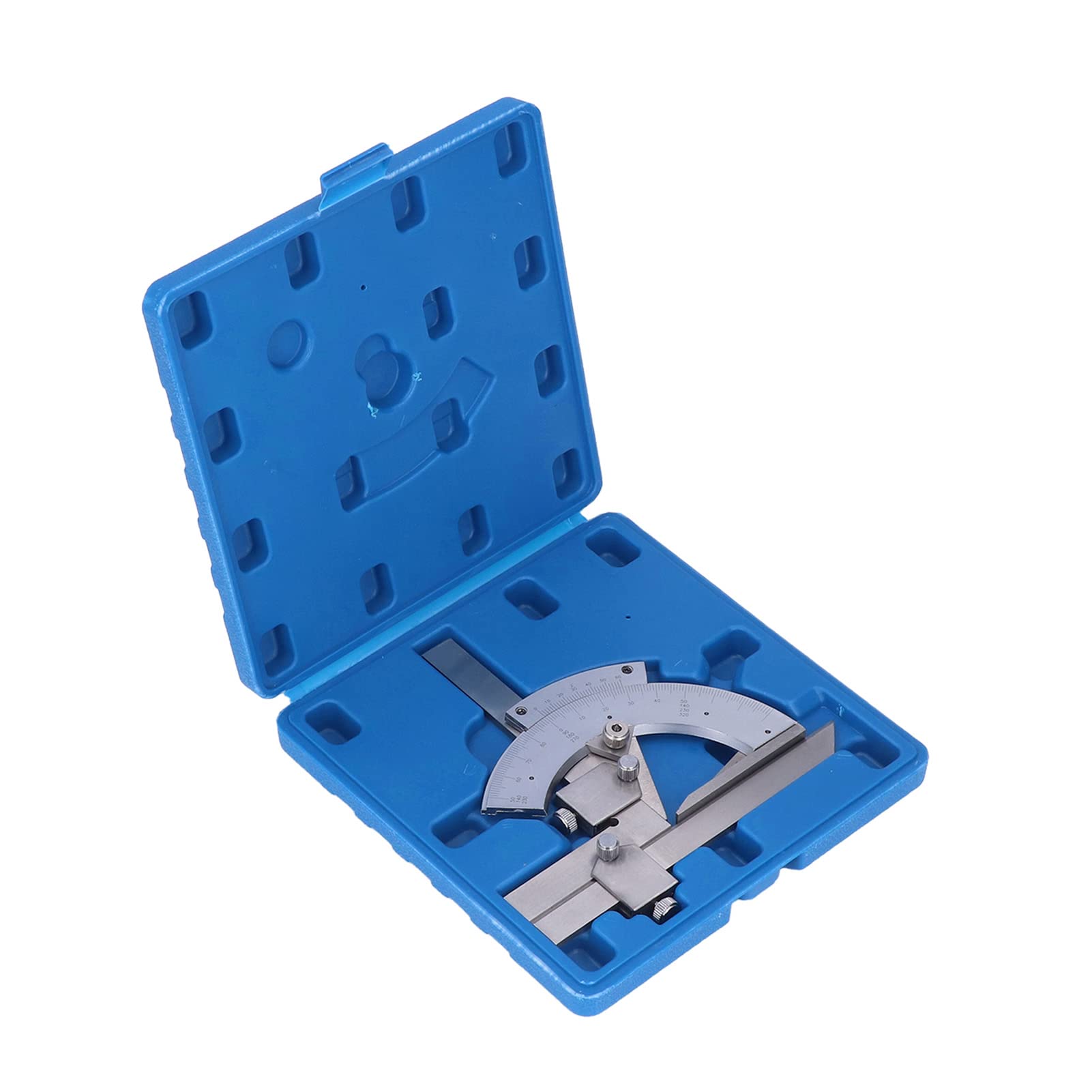 Universeller Winkelmesser mit Verstellbarem Winkel von 0–320° für Handwerker mit Schützender Aufbewahrungsbox (Präzisionsausführung aus Edelstahl)