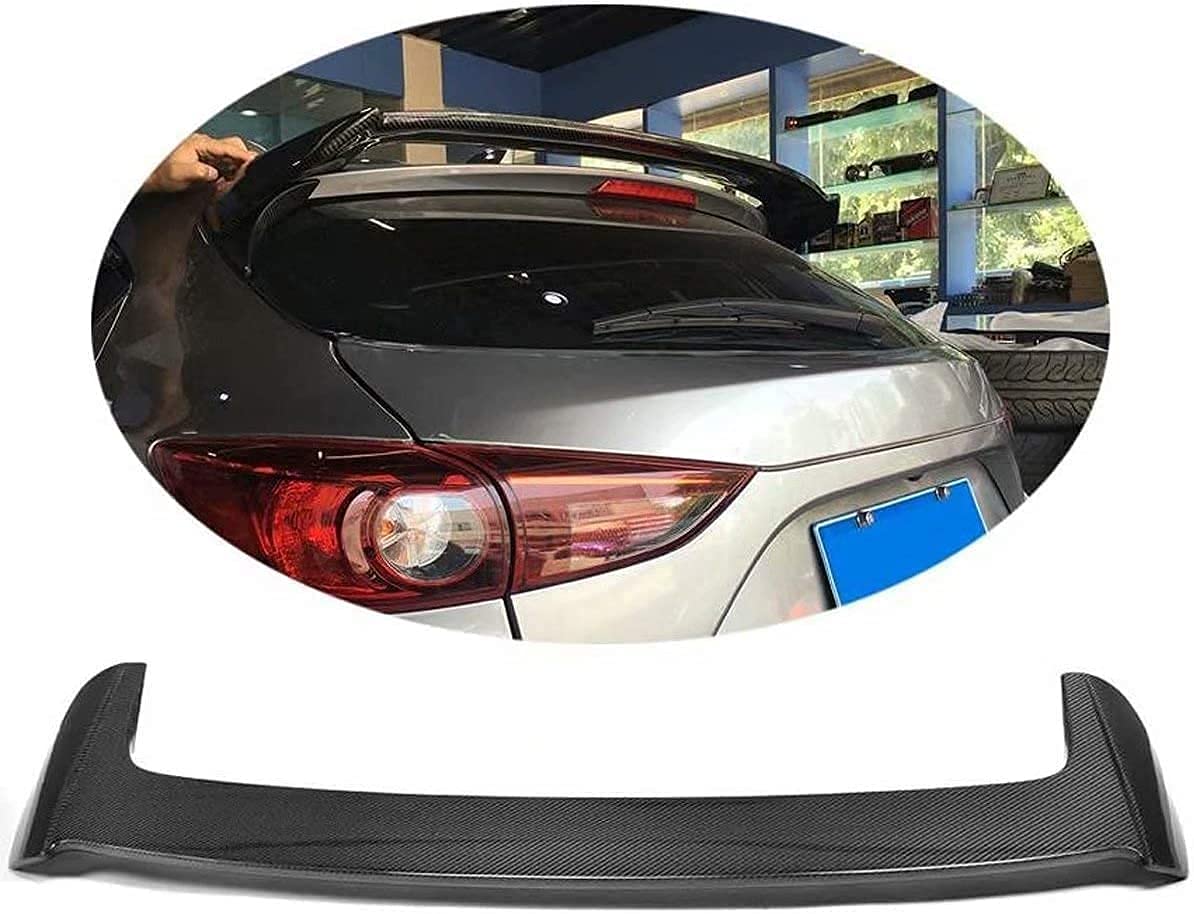 Buy Car Carbon Rear Spoilers for Mazda 3 Axela Hatchback 4Door 2014