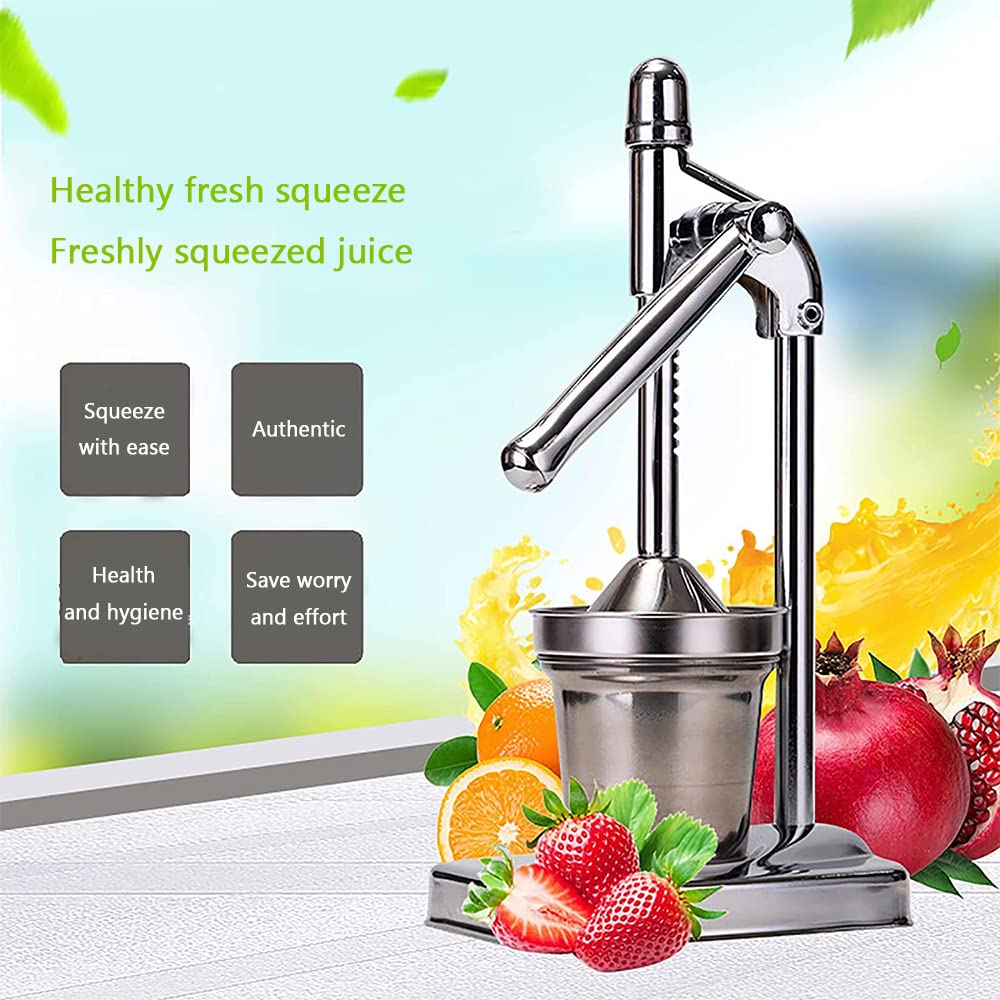 Juicer de limón, exprimidor de limón de Metal Manual, Primo de Trabajo Pesado Juicer Lime Juicer Soporte