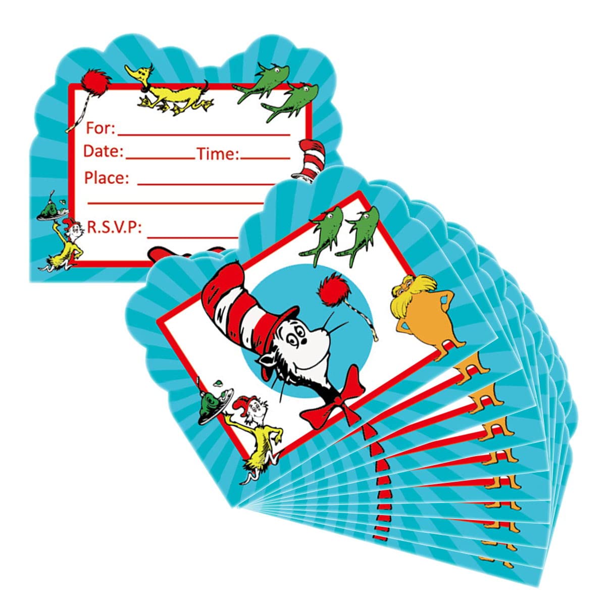 20pcs-party-invitation-cards-for-doctor-suess-the-cat-in-desertcart-paraguay for Cat In The Hat Birthday Invitations Free Printable 20pcs Party Invitation Cards For Doctor Suess The Cat In | Desertcart Paraguay for Cat In The Hat Birthday Invitations Free Printable