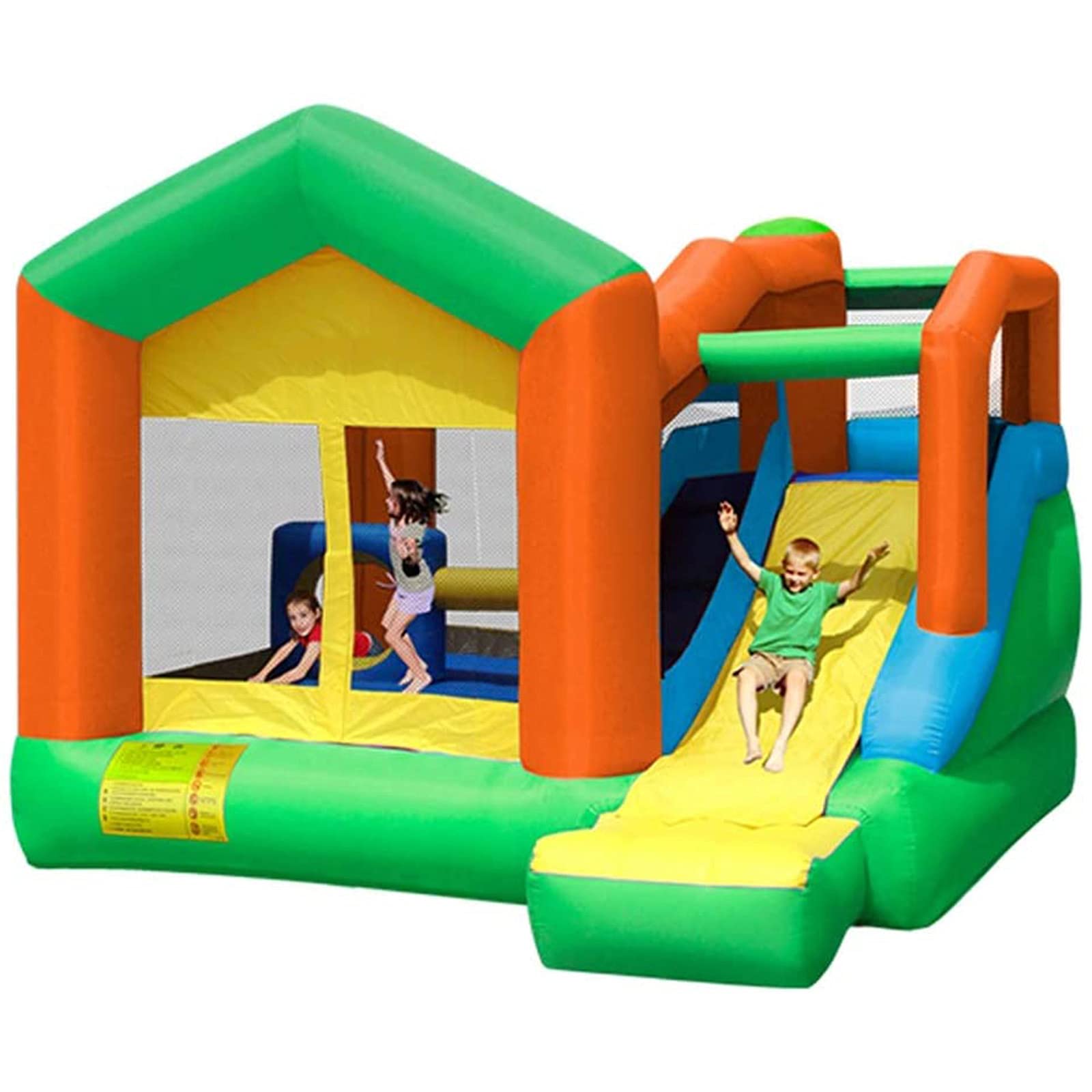 OPFdfhDFH Inflatable castles, Slide Outdoor Large Amusement Park Equipment Kindergarten Toy Trampoline