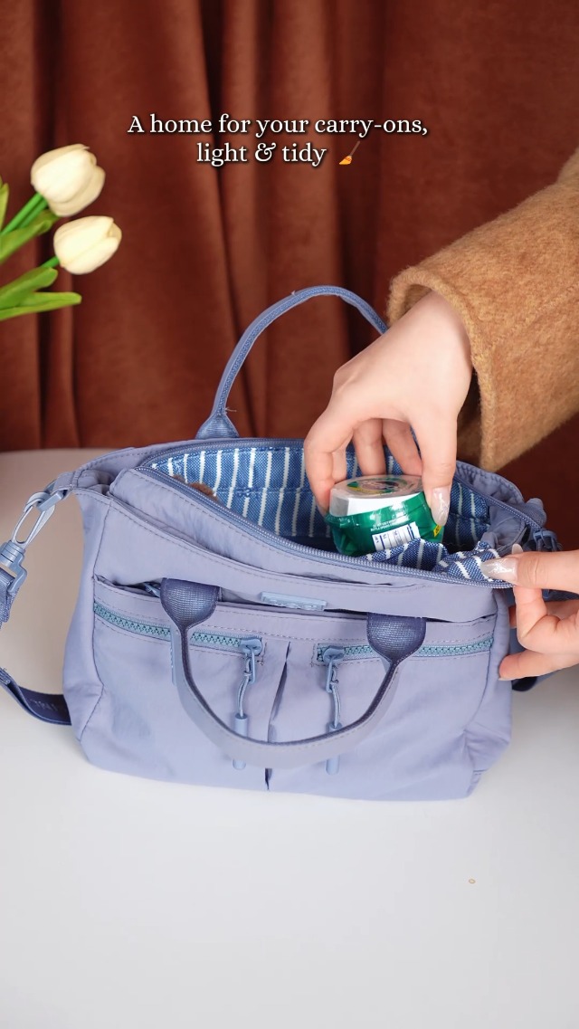 Bolso pequeño cruzado Lee para mujeres en nylon miniatura 7