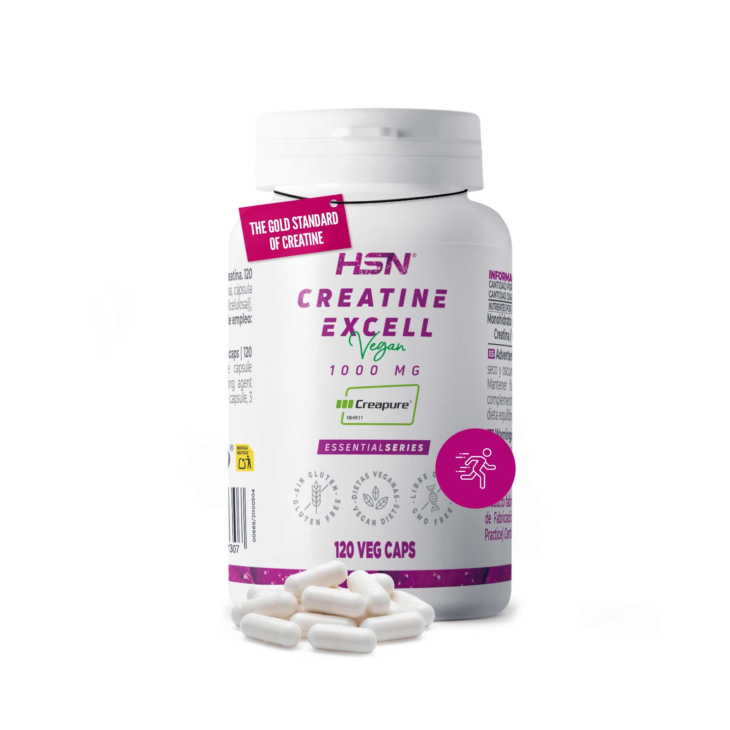 Essentials Creatine CREAPURE® Quality | 40 Servings of 3 Grams 100% Creapure | Guaranteed Quality Seal | Micronized Creatine Monohydrate | Non-GMO, Vegan, Gluten Free