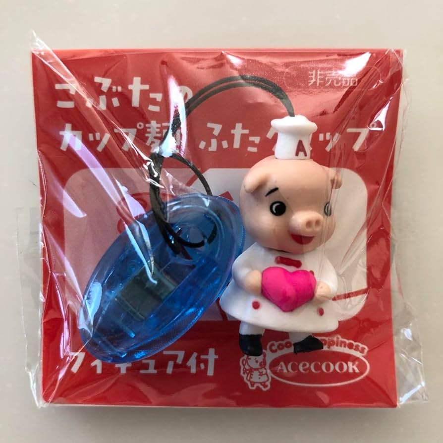 Amazon.co.jp: エースコック こぶたのカップ麺ふたクリップ