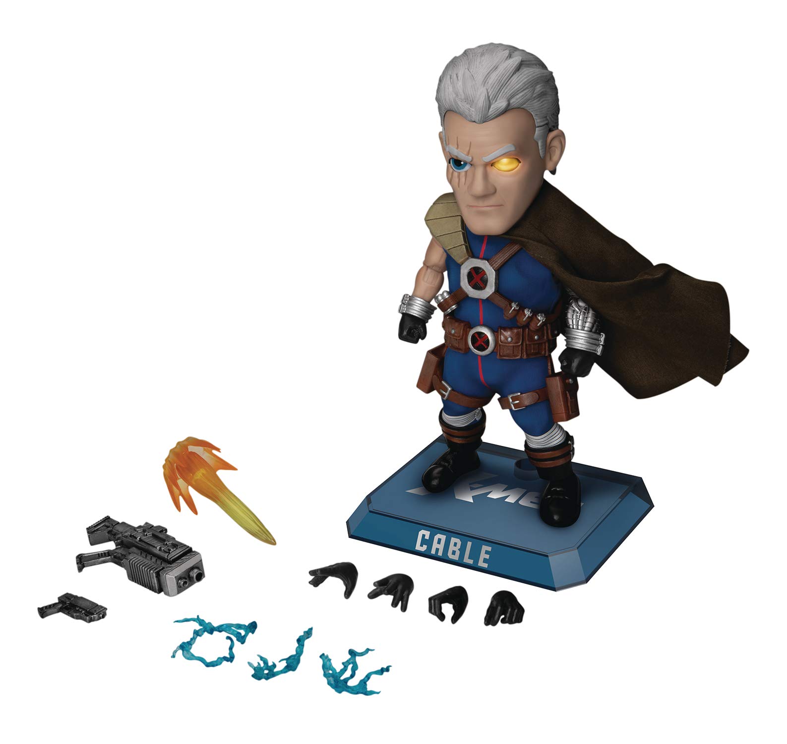 X-Men: Cable EAA-097 Egg Attack Action Figure, Multicolor