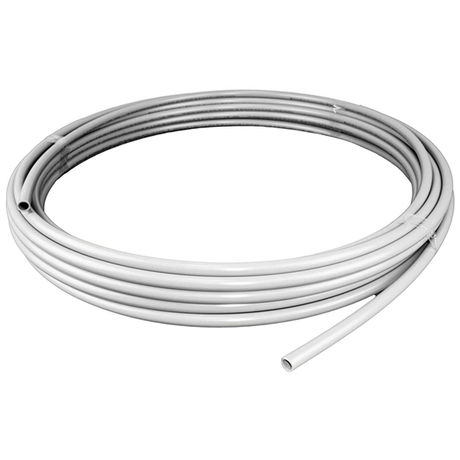 Polypipe White Polyfit Barrier Pipe - 10Mm X 25M