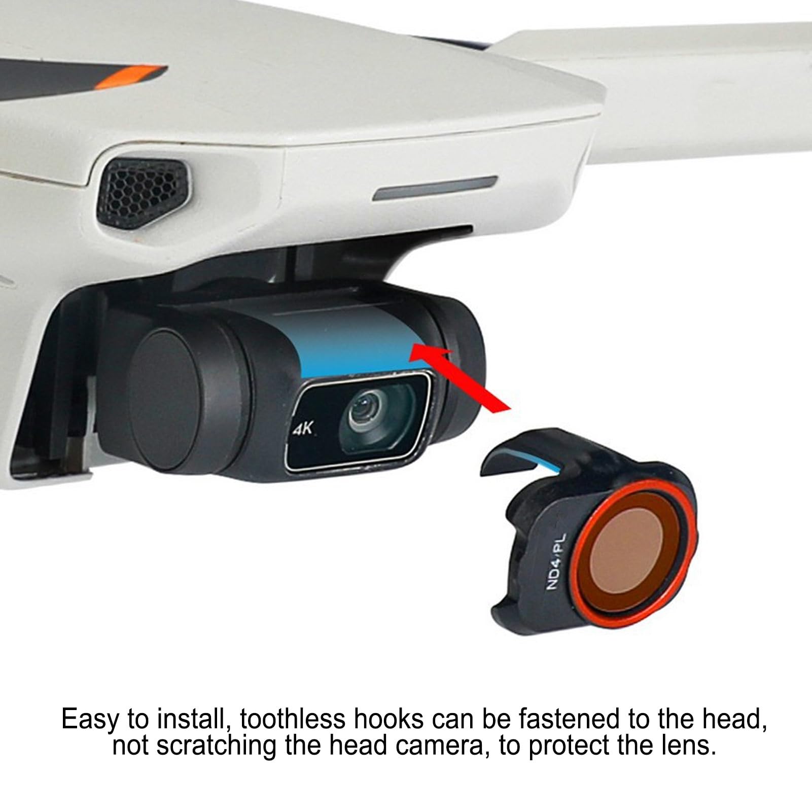 Set di Filtri CPL ND per 1 2 SE PC Drone in Vetro Ottico Filtro per Lenti a densità Neutra con Custodia Set di Filtri Versatile