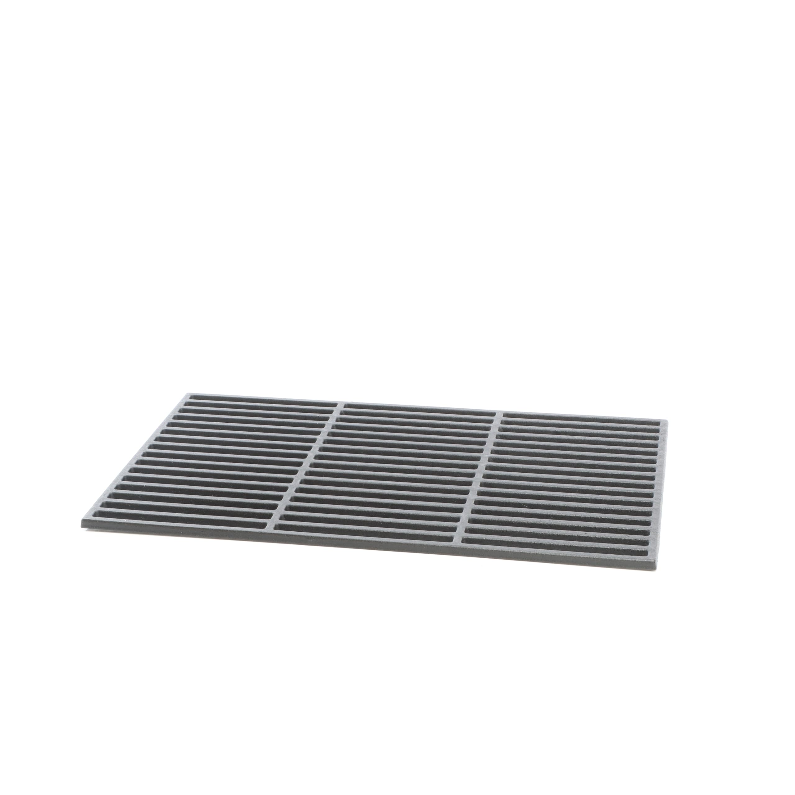 Wiltec Grille BBQ Carrée 67x40 cm en Fonte Barbecue Charbon de bois/à gaz Grillade Cuisson Terrasse Jardin Plancha Viande Légumes