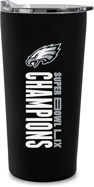 Rico Industries NFL Football Soft Touch, Easy Grip Tumbler