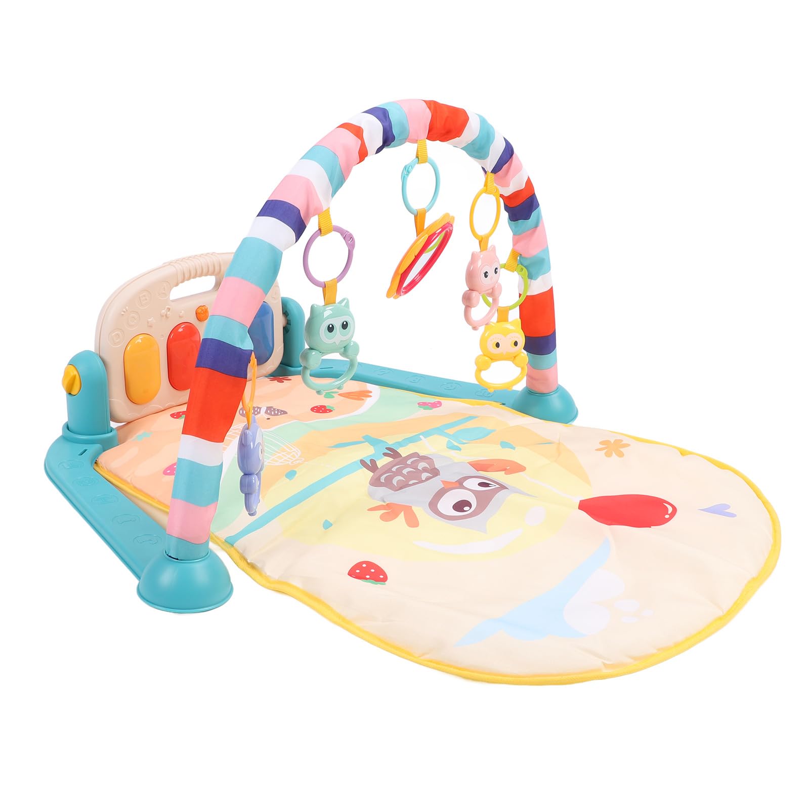 Estera de Gimnasio para Piano de Juego para Bebés, Juguete Educativo Temprano Multifunción, Estera de Actividades Musicales para Niños Pequeños