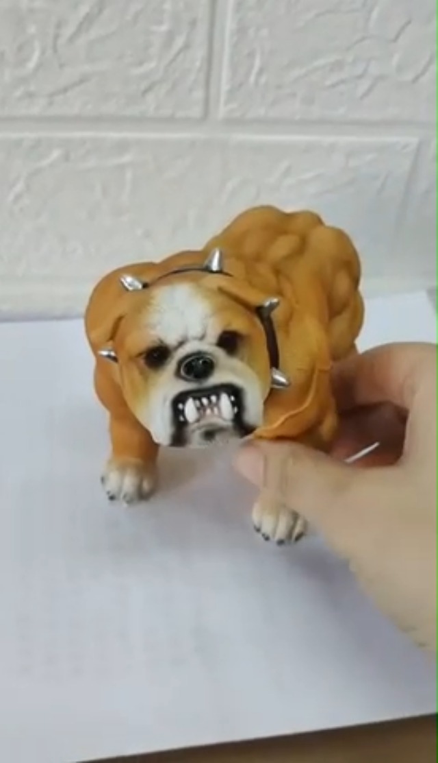 Amazon.com: R4 Xtreme Bulldog Muscle Collectible Dog Statue