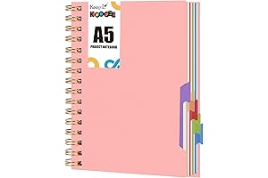 Koogel Project Notebook: A5 Notebook for School Office