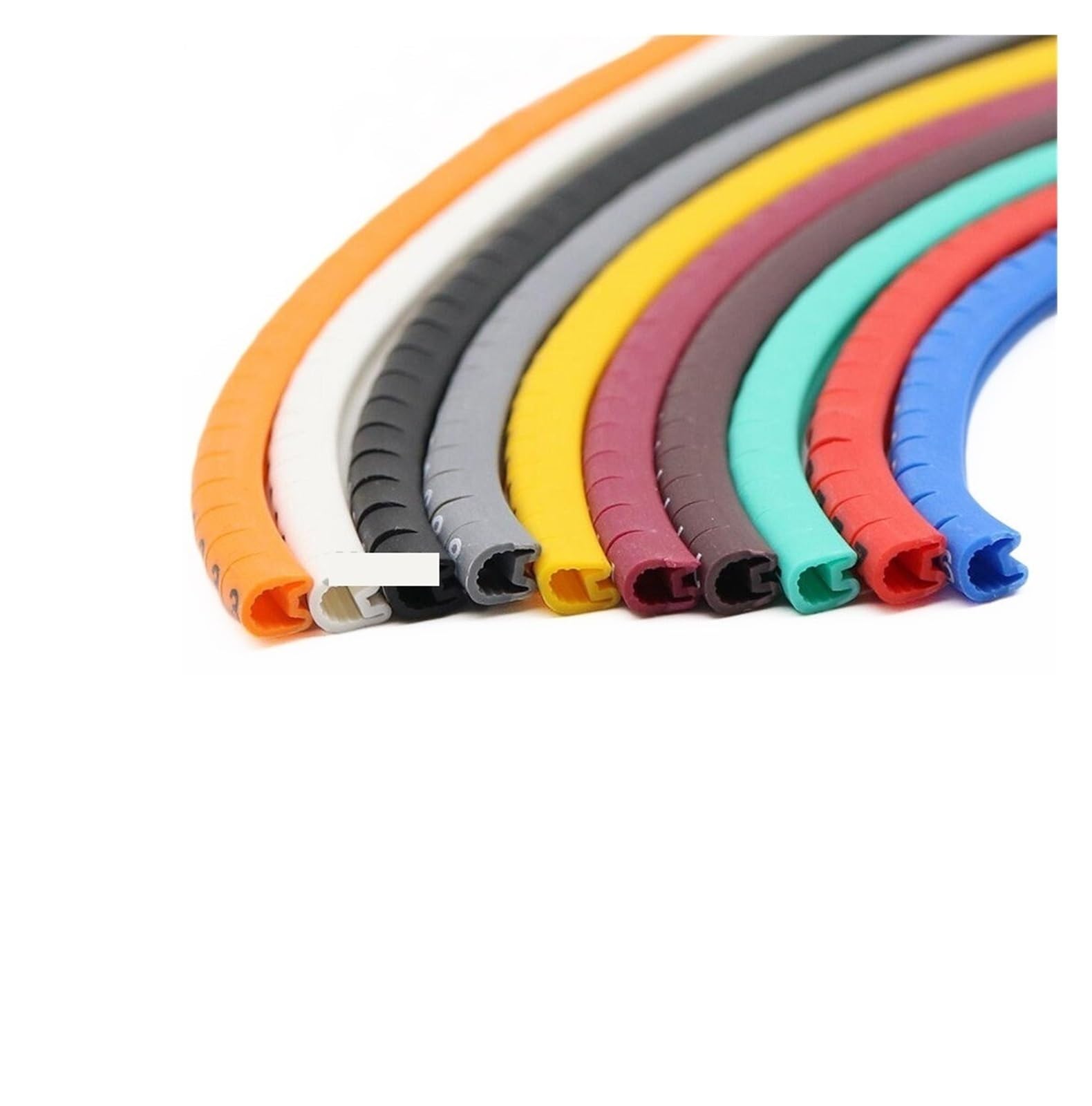 Cable Markers 500PCS EC-1 Cable Wire Marker 0 to 9 Size 2.5 Sqmm