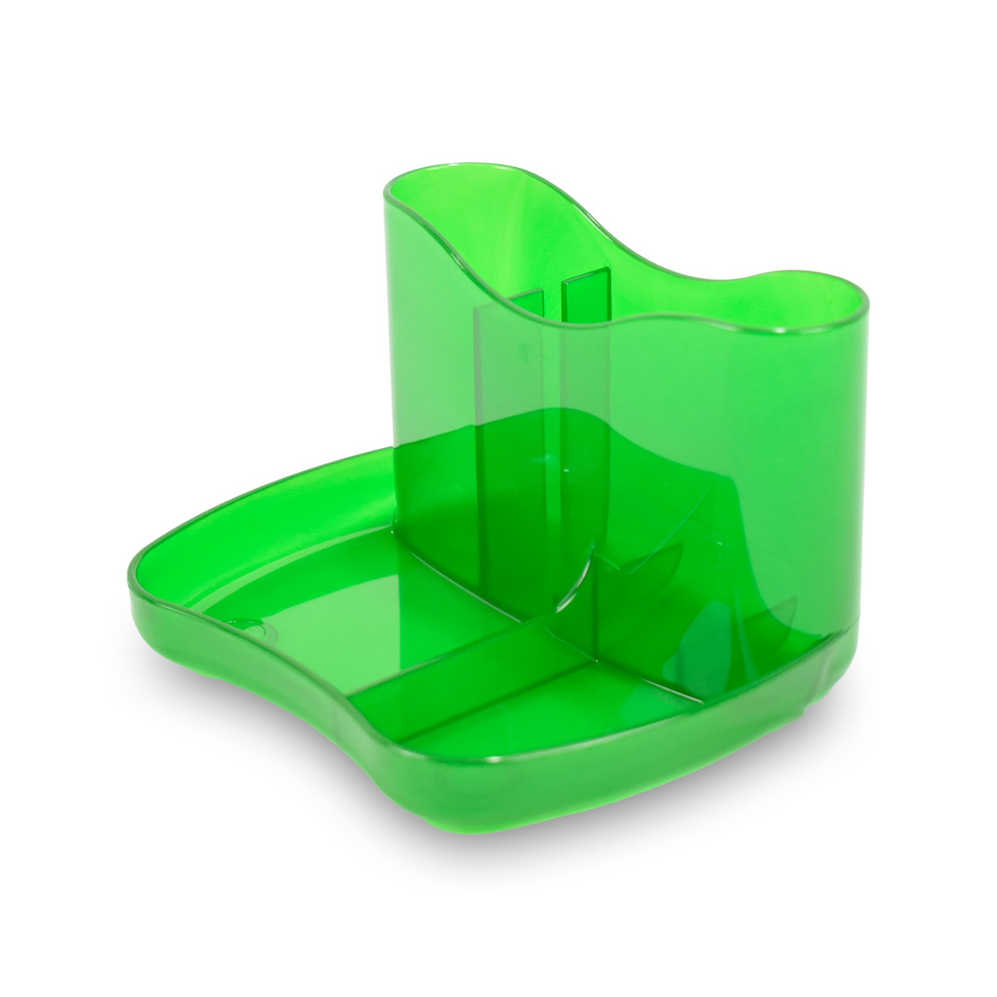 Deflecto Gemstone collection Contemporary Kaddymaster Desk Tidy - Emerald