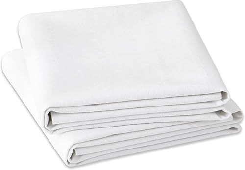 Miniatura 13 de Almohadilla protectora de franela para cuna, 100% impermeable, tamaño único, 27 x 39 pulgadas